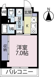 シャムロック城山の物件間取画像